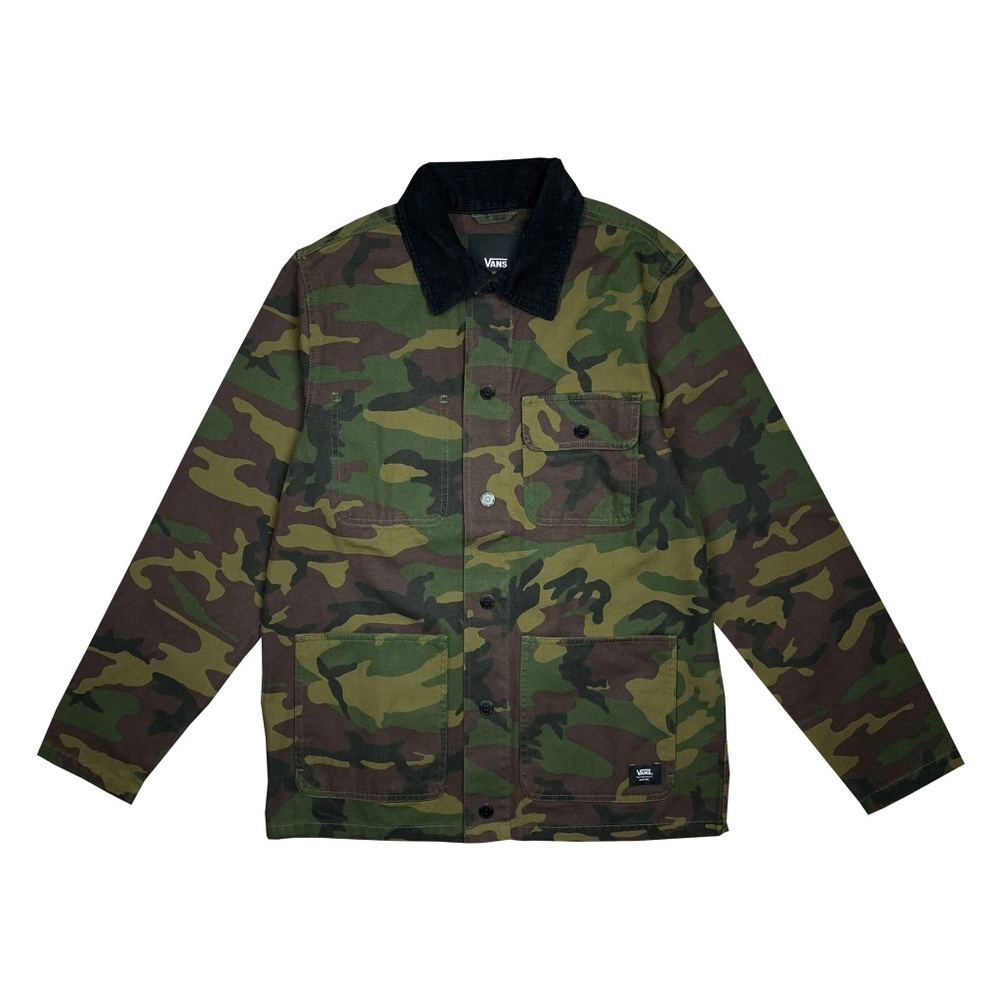 Vans Coat Jacket Drill Chore Camouflage New With Tags